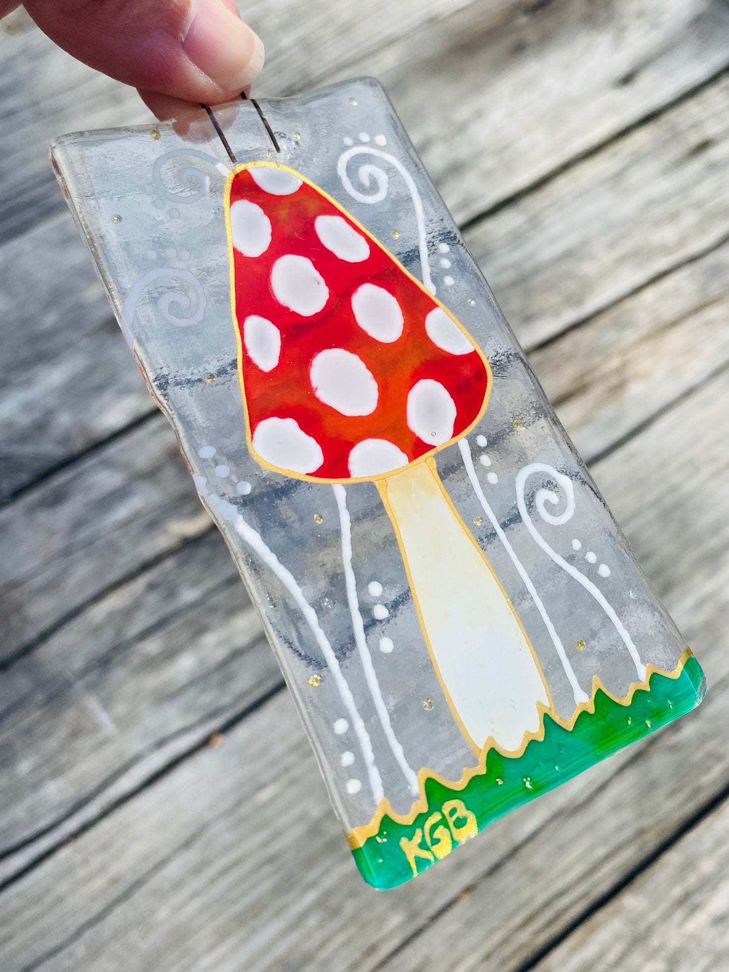 Mushroom Sun Catcher