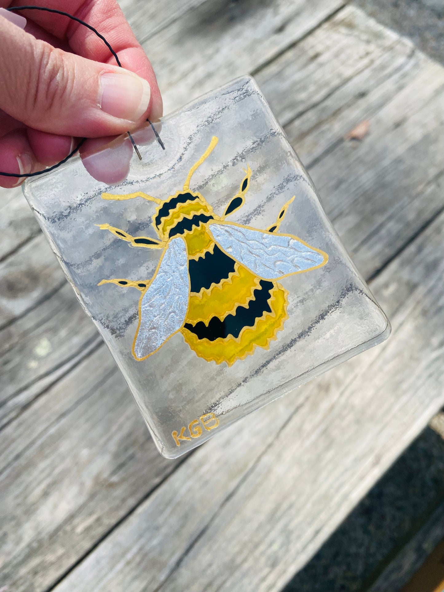 Bumble Bee Sun Catcher
