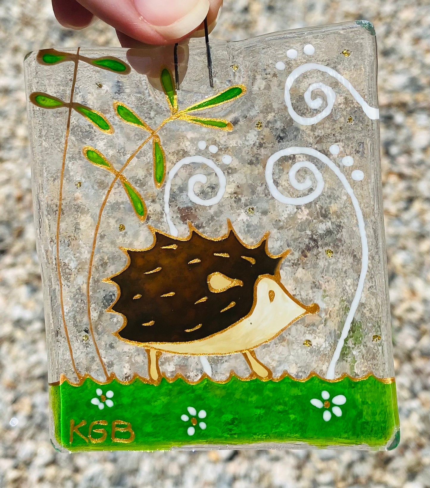 Hedgehog Sun Catcher