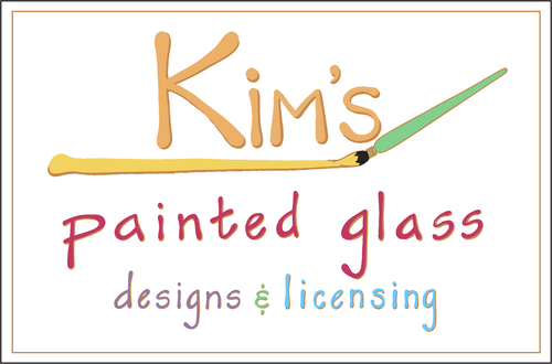 Kim's Painted Glass logo