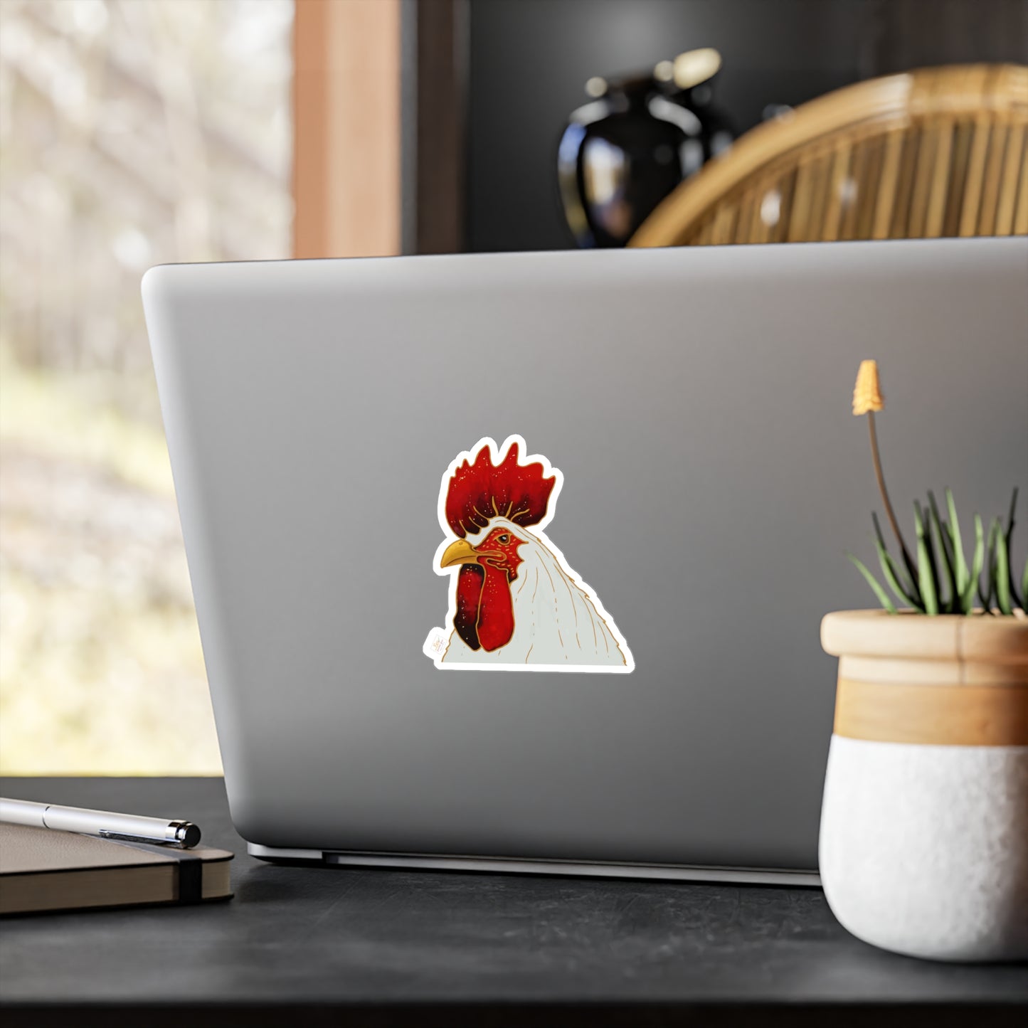 Rooster Kiss-Cut Vinyl Decals