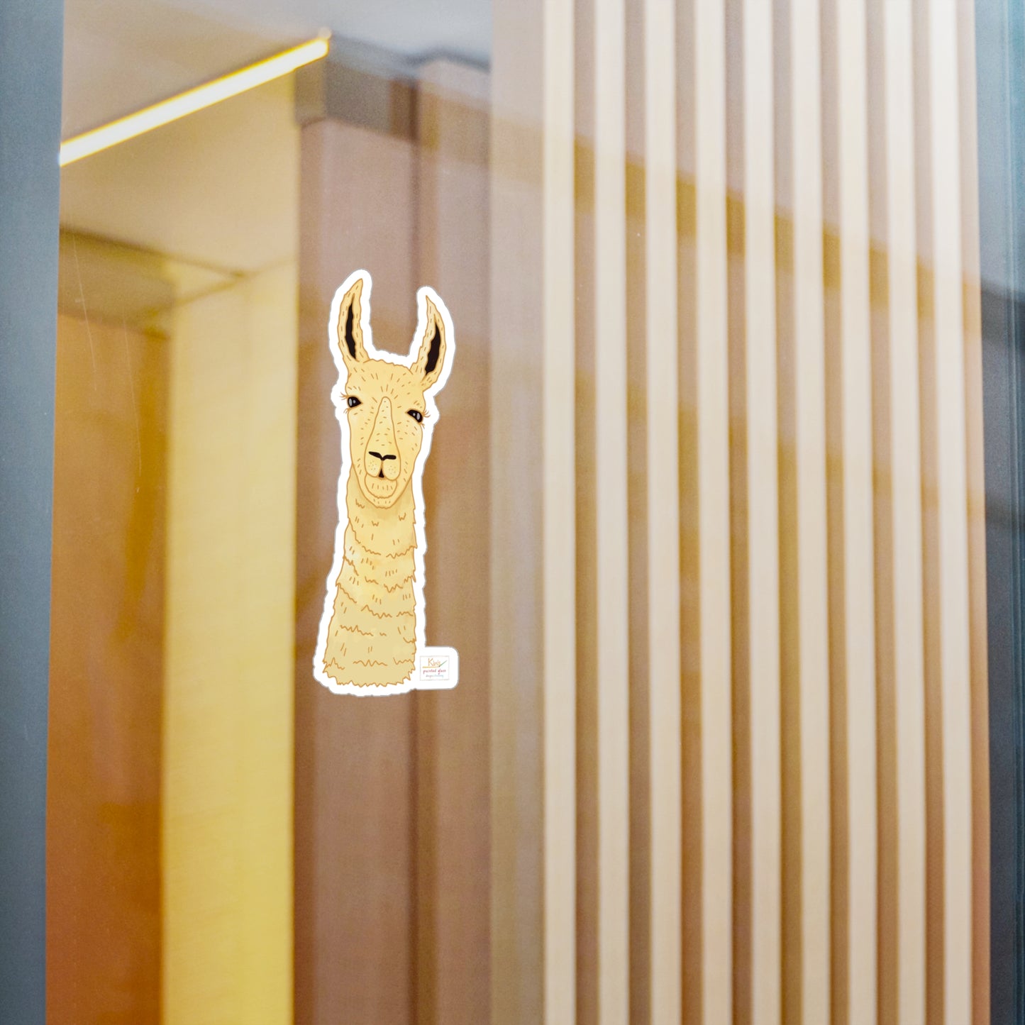 Llama Kiss-Cut Vinyl Decals