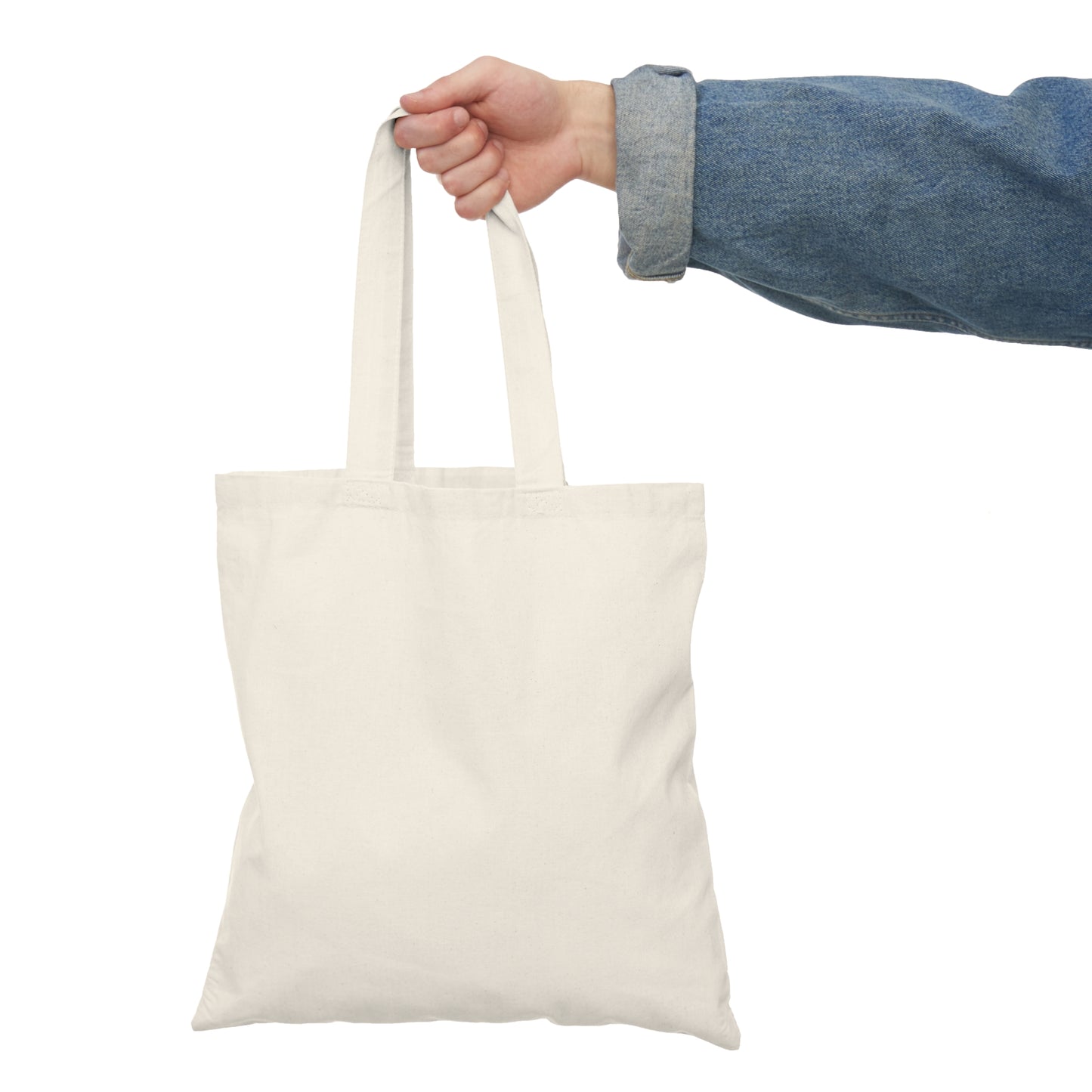 Red Iris Natural Tote Bag