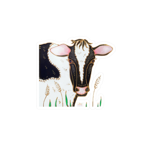 belted Cow Kiss-Cut Vinyl Decals