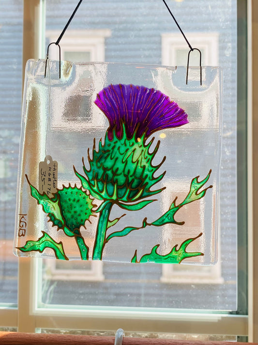 Thistles Sun Catcher