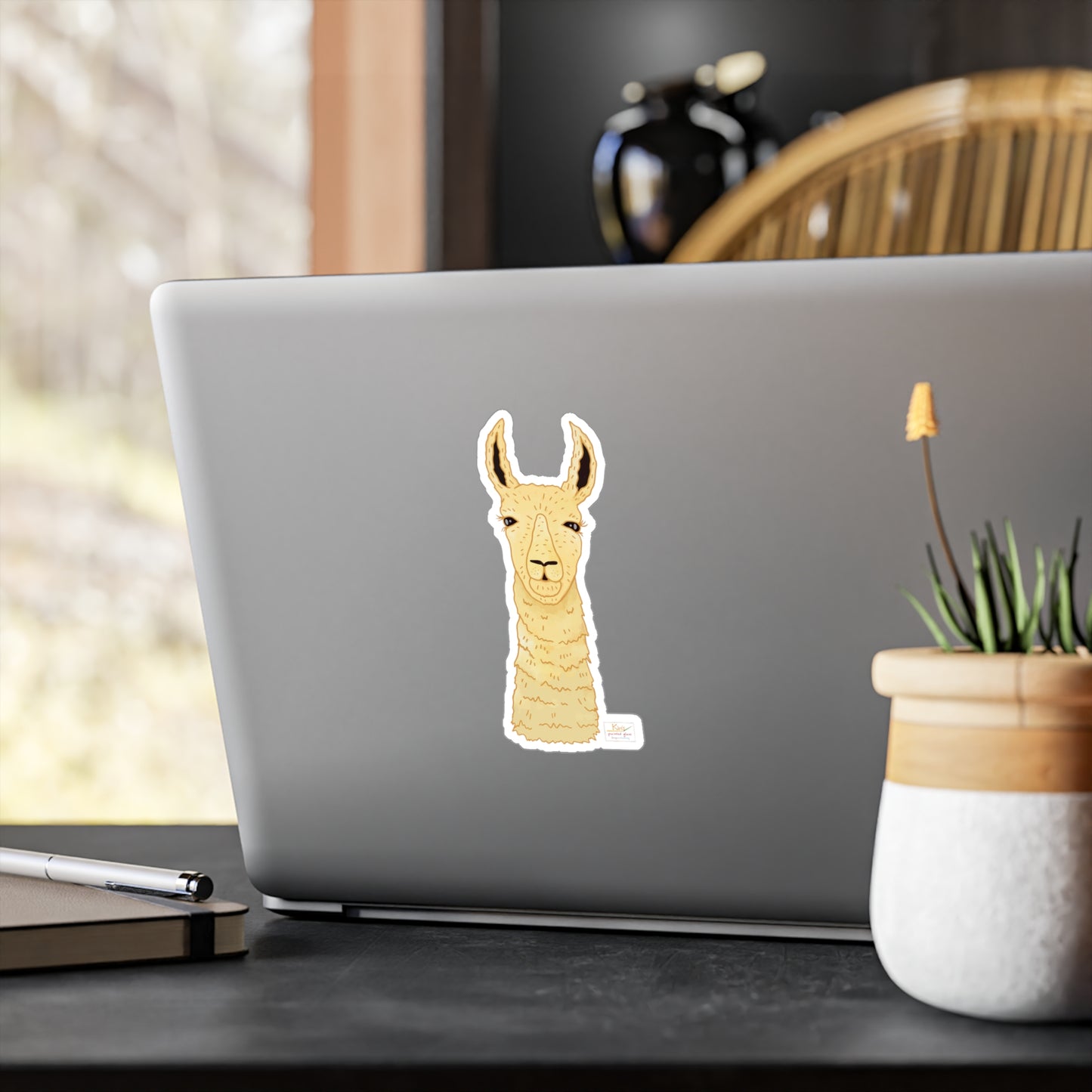 Llama Kiss-Cut Vinyl Decals