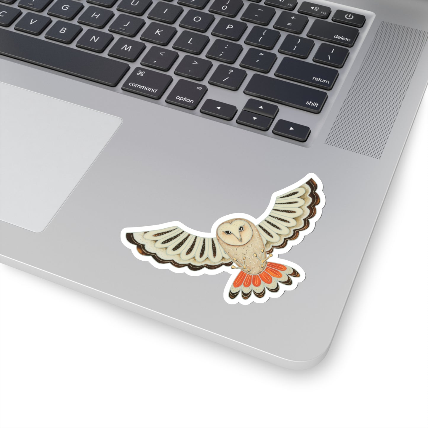 Barn Owl Kiss-Cut Stickers