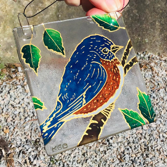 Eastern Bluebird Sun Catcher