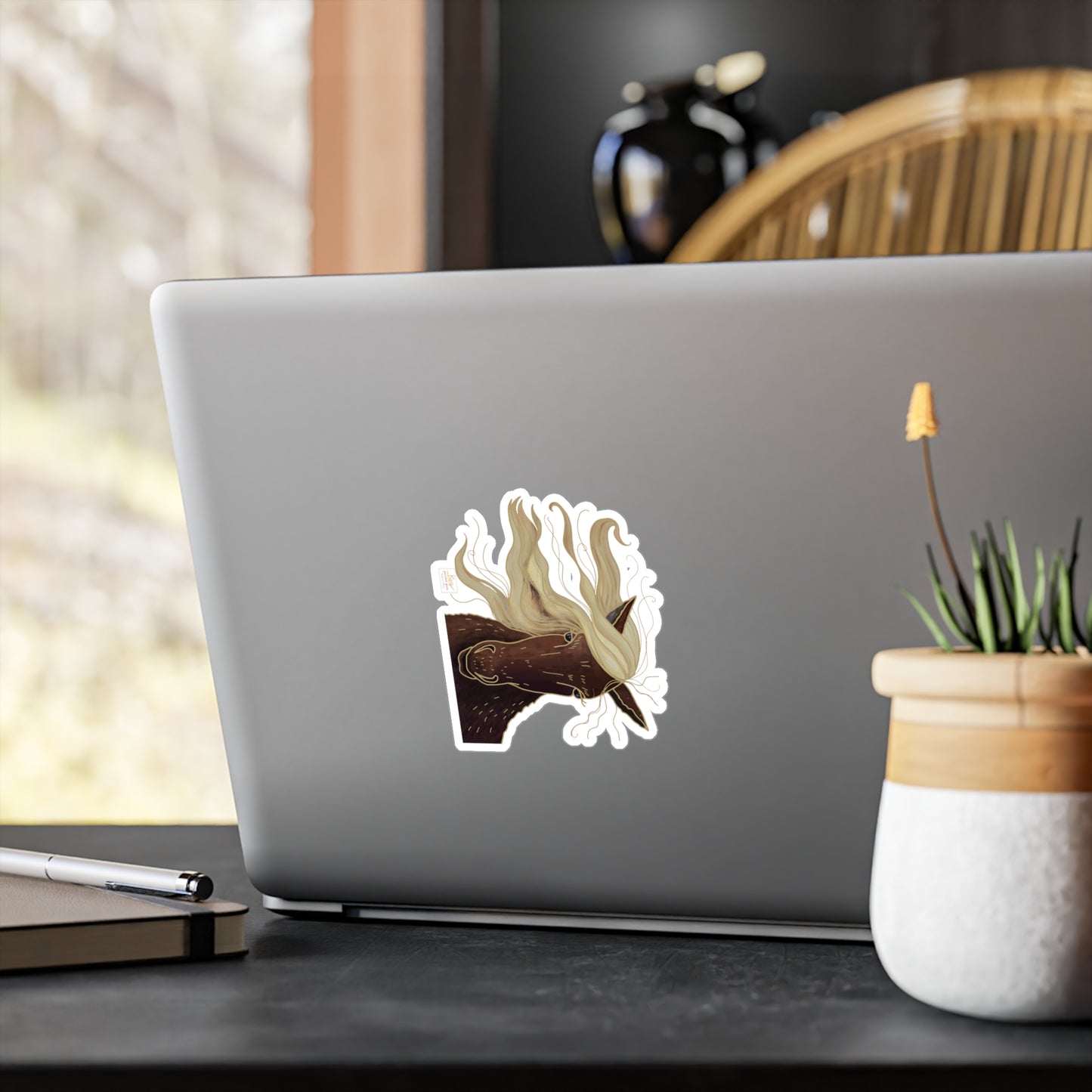 Wild Horse Kiss-Cut Vinyl Decals