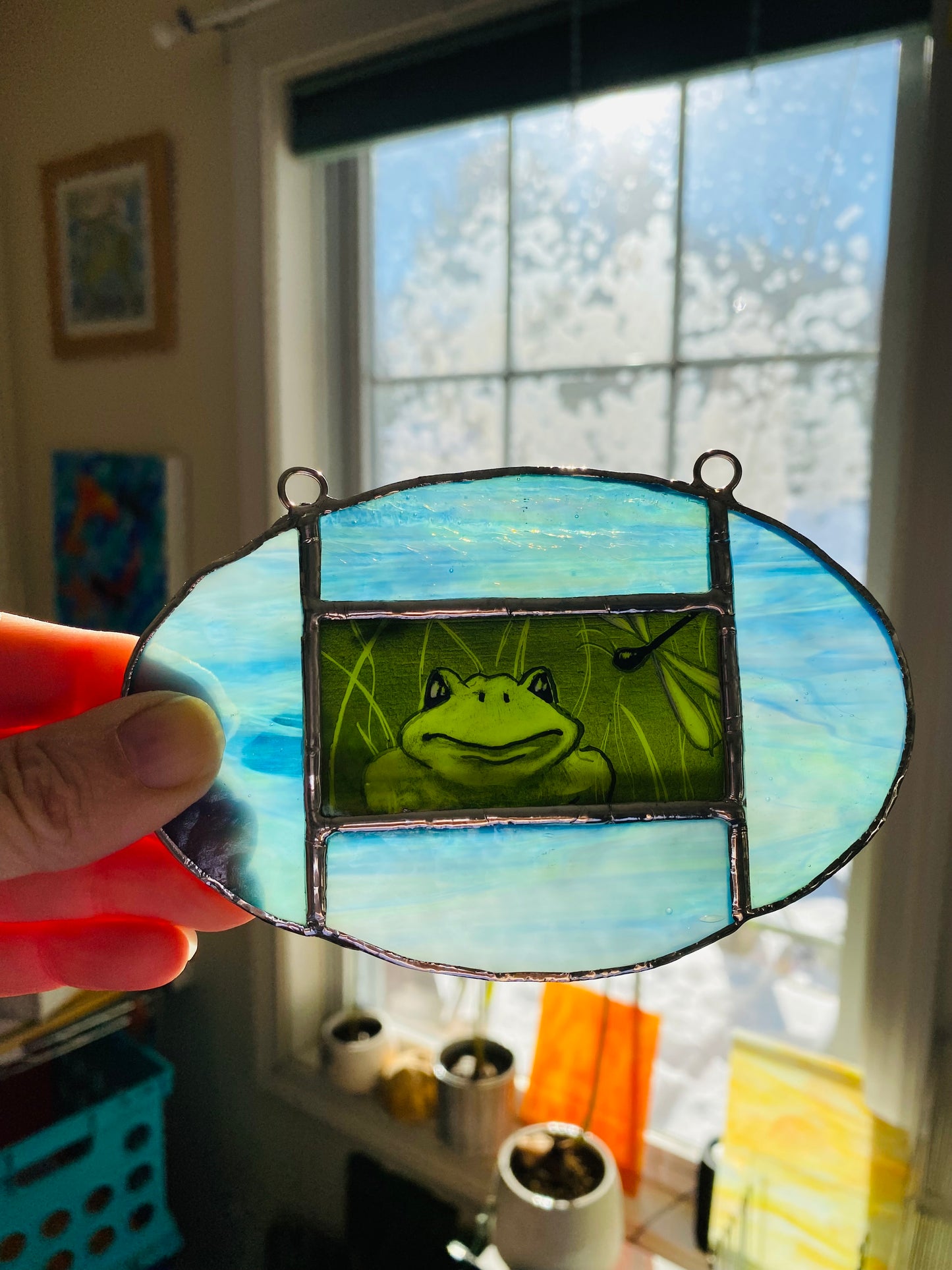 Frog & Dragonfly