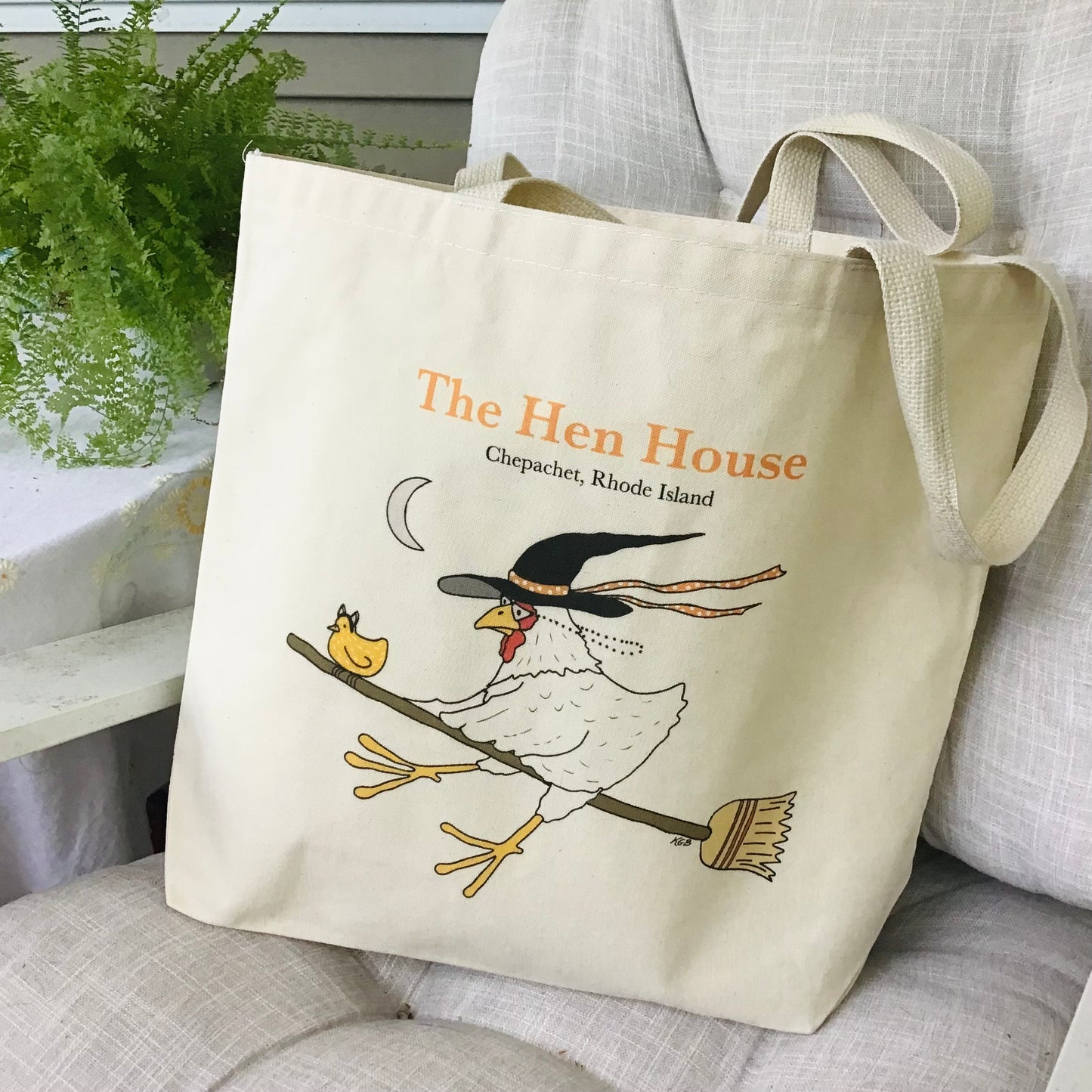 The Chicken Witch Tote Bag