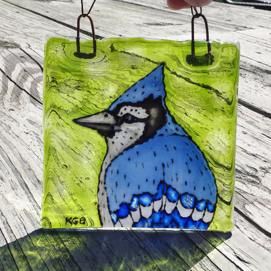 Blue Jay Sun Catcher