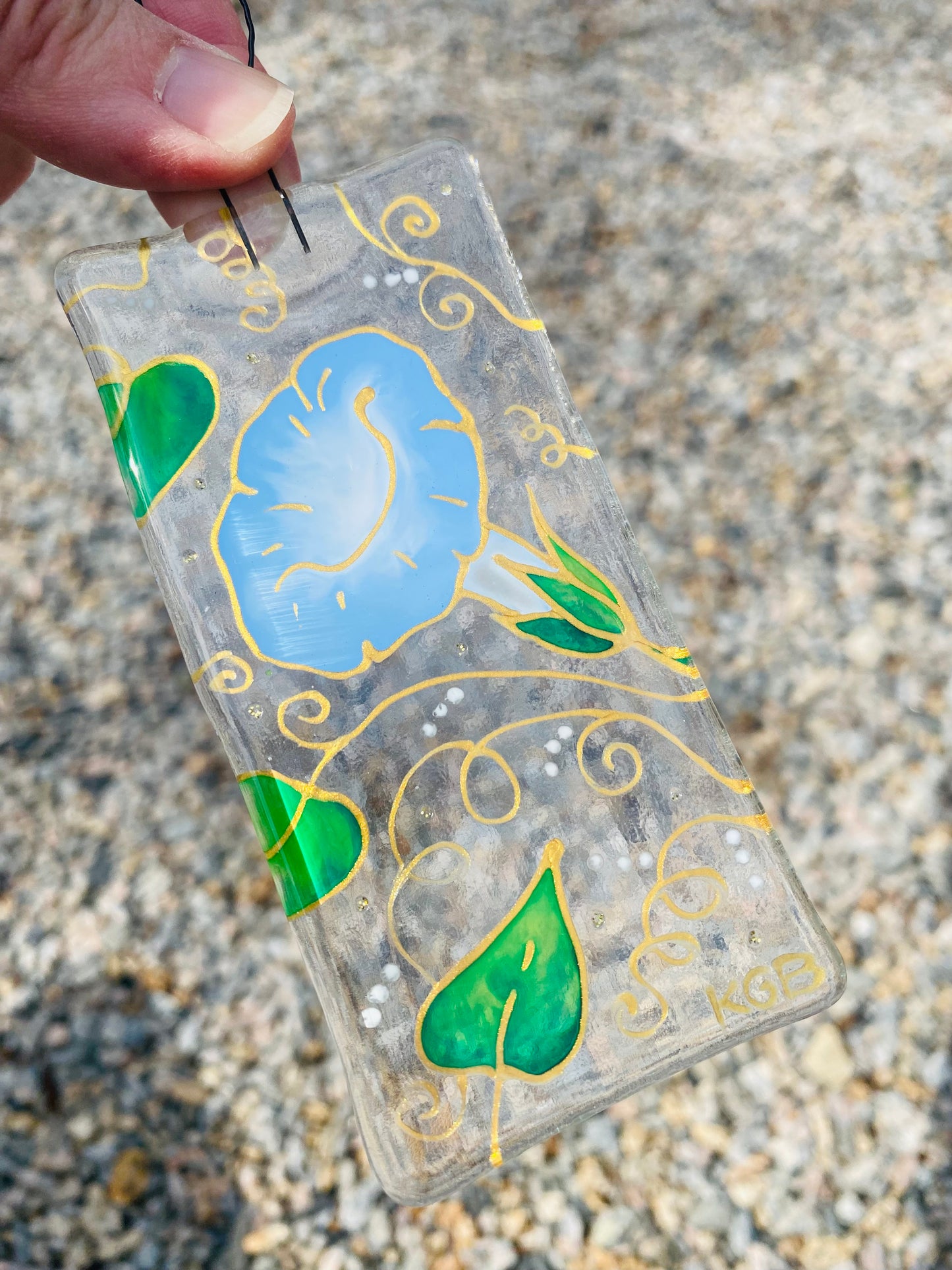 Morning Glories Sun Catcher