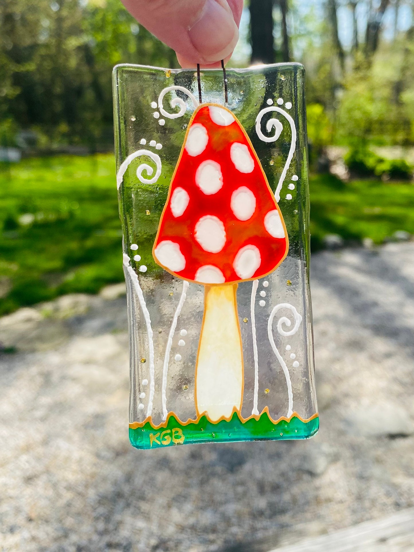 Mushroom Sun Catcher