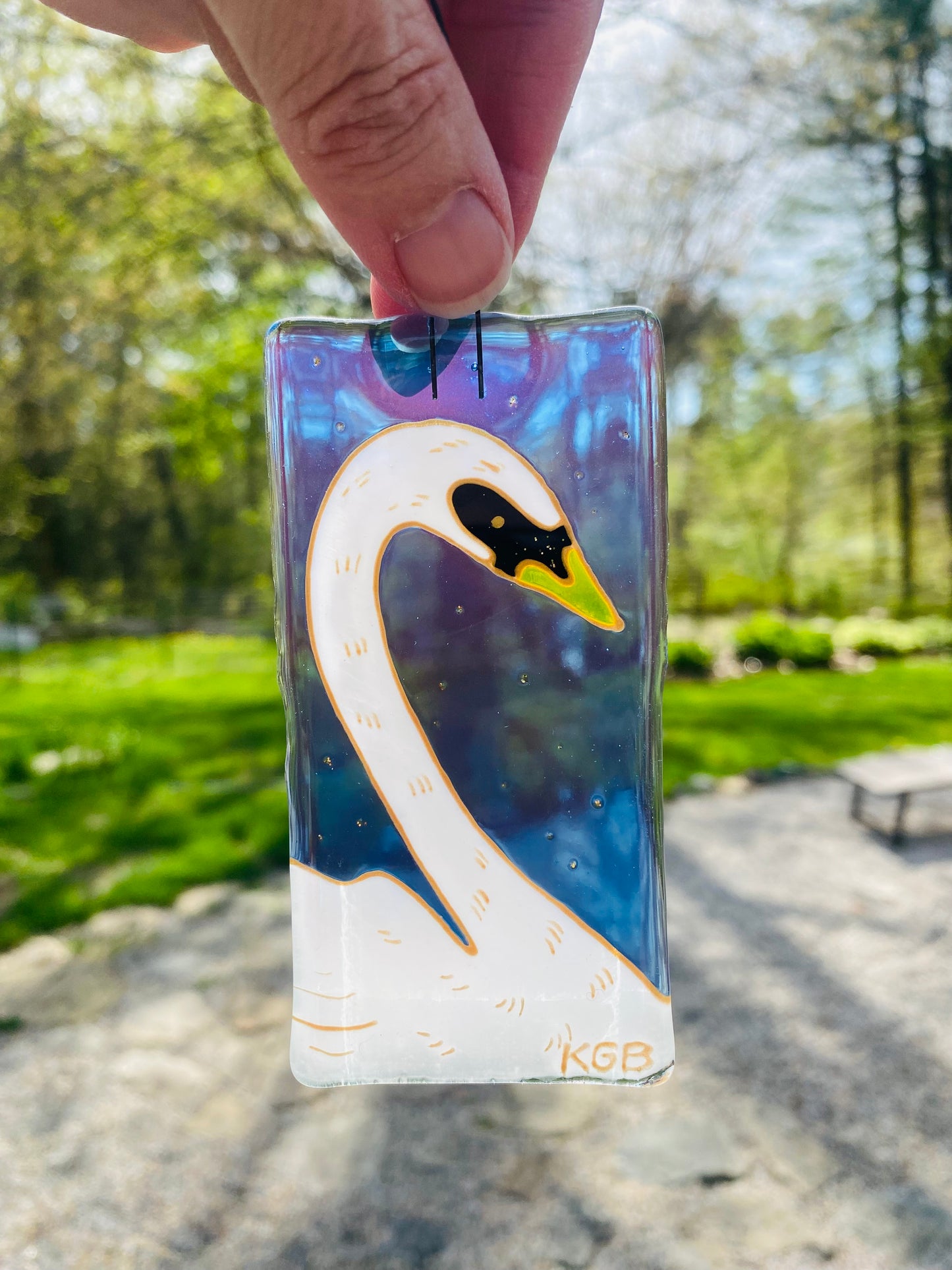 Swan Sun Catcher