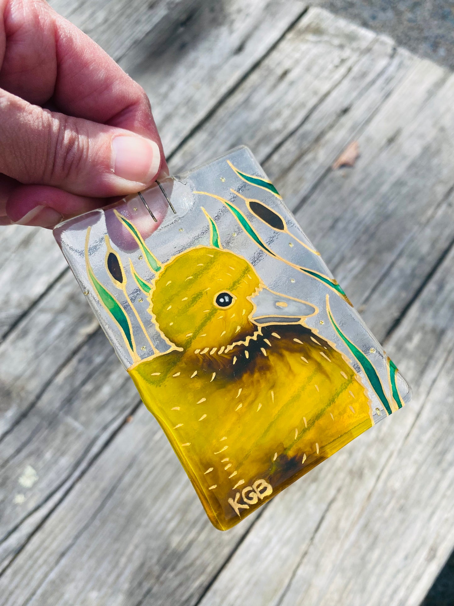 Duckling Sun Catcher