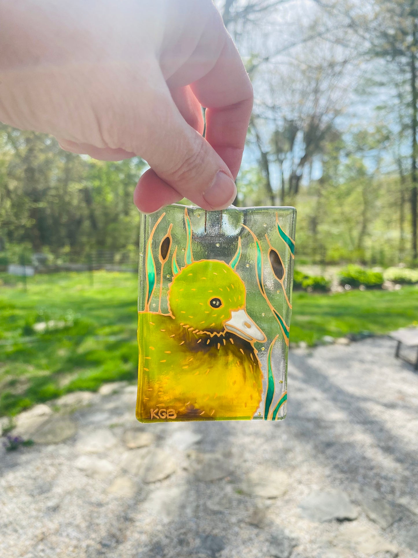 Duckling Sun Catcher