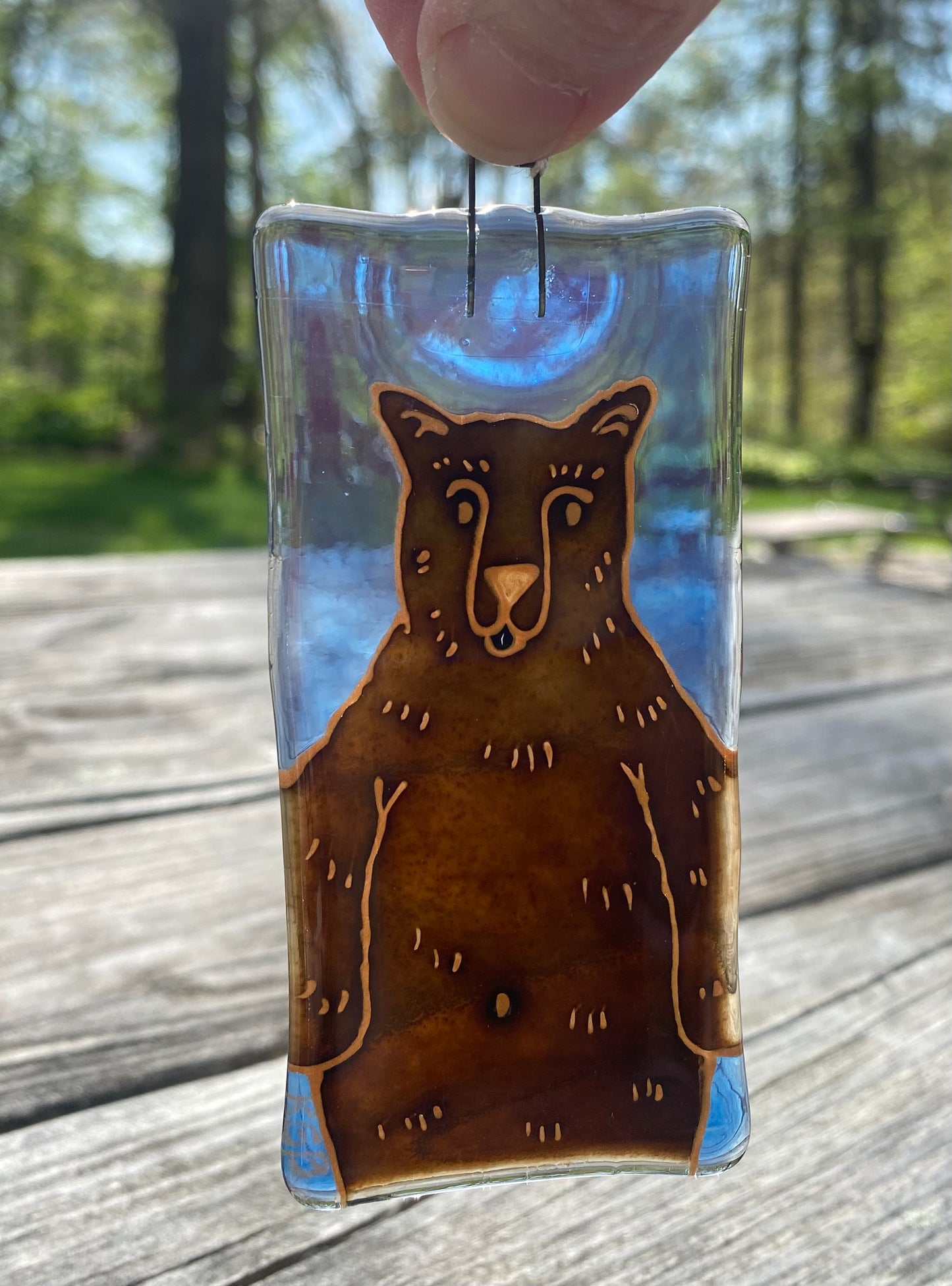 Bear Sun Catcher