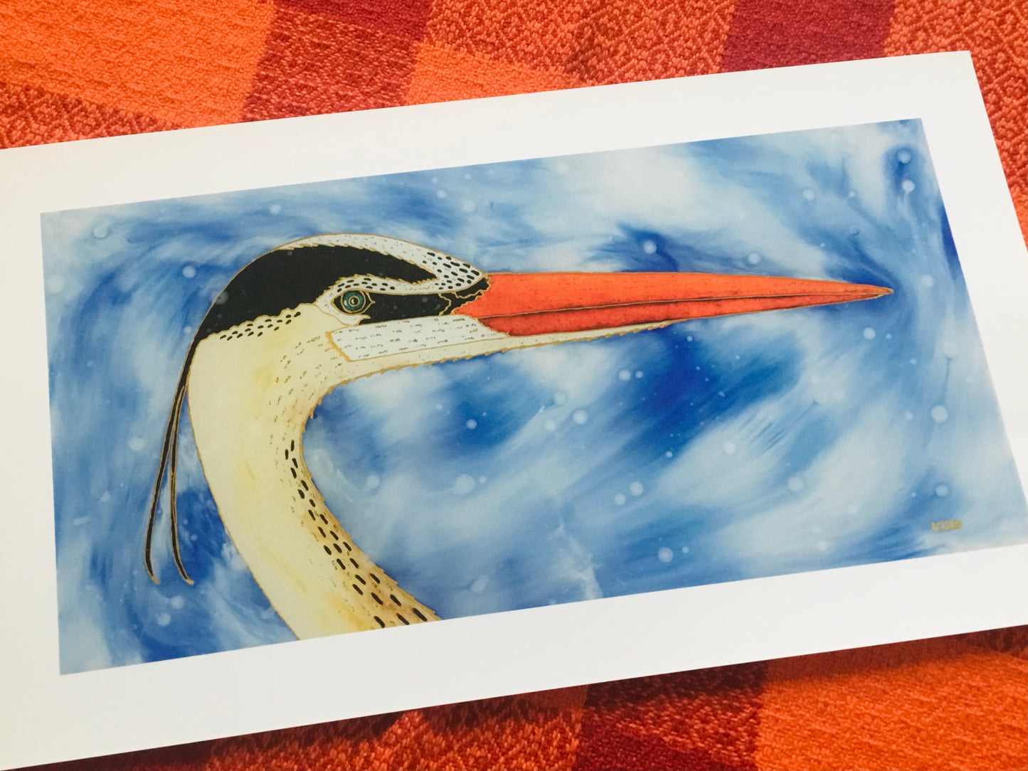 Heron Art Print