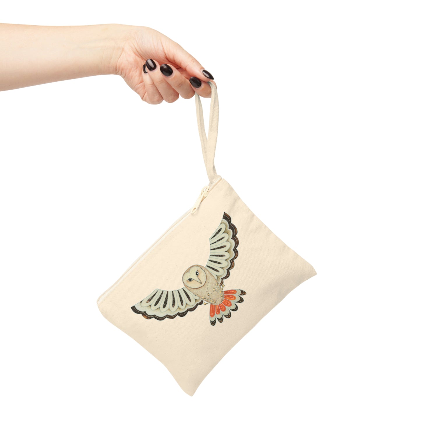 Barn Owl Accessory Zipper Pouch