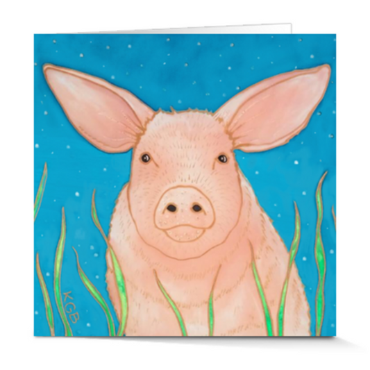 The Pig Notecard